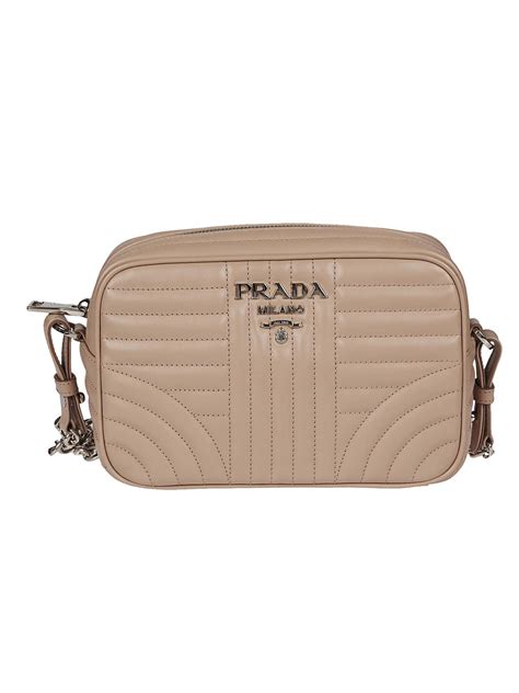 prada silver camera bag